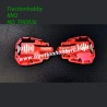 Traction Hobby KM2 TH2 Parts Front and Rear Axles Covers THO036 Red