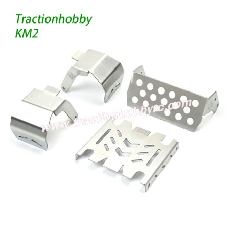 Traction Hobby KM2 TH2 Parts Metal Armor Kit