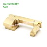 Traction Hobby KM2 TH2 RC Car Parts Front Servo Mount, Servo Block, Brass Counterweight top