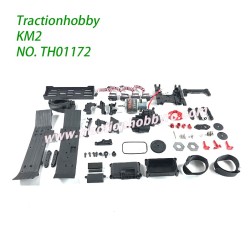 Traction Hobby KM2 RC Crawler Upgrade Parts 775 Gearbox Kit TH01172