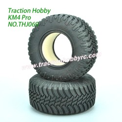 Traction Hobby KM4 Pro Founder II Spare Parts Tire Tread Liner Kit THJ069