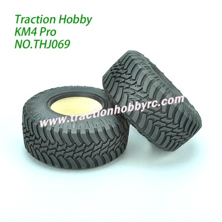 Traction Hobby KM4 Pro Founder II Parts Tire Tread Liner Kit THJ069