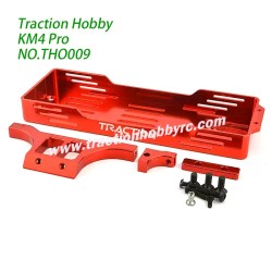 Traction Hobby KM4 Pro Founder II Parts Metal Center Battery Box, Battery Compartment THO009