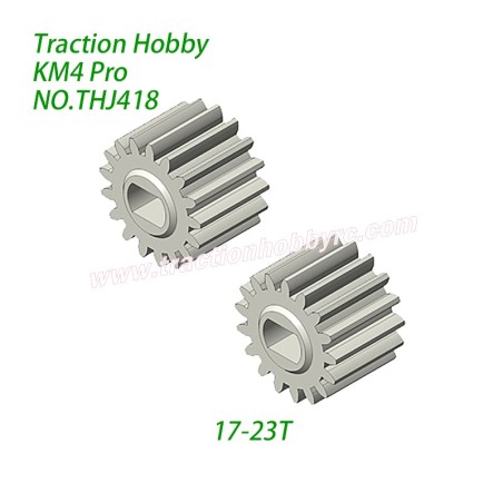 Traction Hobby KM4 Pro Founder II Parts (17-23T) Gear Set Two Each THJ418