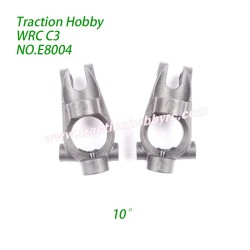 Traction Hobby KM WRC C3 Rally RC Car Parts Front Bearing Housing (10°)  E8004