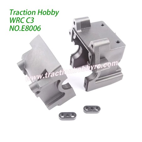 Traction Hobby KM WRC C3 Rally RC Car Parts Differential Gearbox Housing E8006