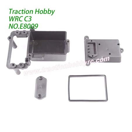 Traction Hobby KM WRC C3 Rally RC Car Parts Waterproof Receiver Box E8009