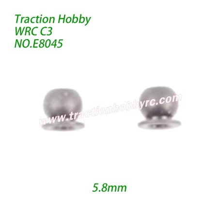 Traction Hobby KM WRC C3 Parts Ball Bead (5.8mm) E8045