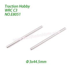 Traction Hobby KM WRC C3 Parts Swingarm Shaft (Φ3x44.5mm) E8051