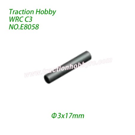 Traction Hobby KM WRC C3 Parts Steel Pin 4pcs (Φ3x17mm) E8058