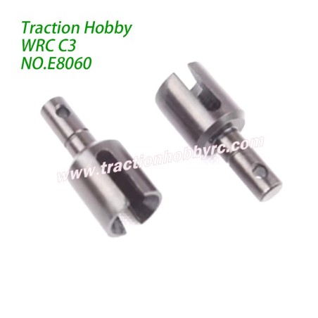 Traction Hobby KM WRC C3 1/7 RC Car Parts Front and Rear Differential Output Shafts E8060