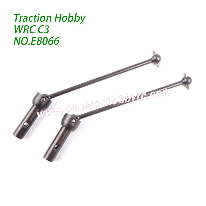 Traction Hobby KM WRC C3 1/7 RC Car Parts Universal Drive Shaft CVD E8066