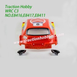 Traction Hobby KM WRC C3 1/7 RC Car Parts Finished painting the shell E8416,E8417,E8411 type a1