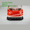 Traction Hobby KM WRC C3 1/7 RC Car Parts Finished painting the shell E8416,E8417,E8411 type a1