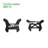 Traction Hobby KM WRC C3 1/7 RC Car Parts Carbon Fiber Shock Mounts Butterfly Racks