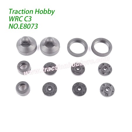 Traction Hobby KM WRC C3 1/7 RC Car Parts Vibration Damper Kit E8073