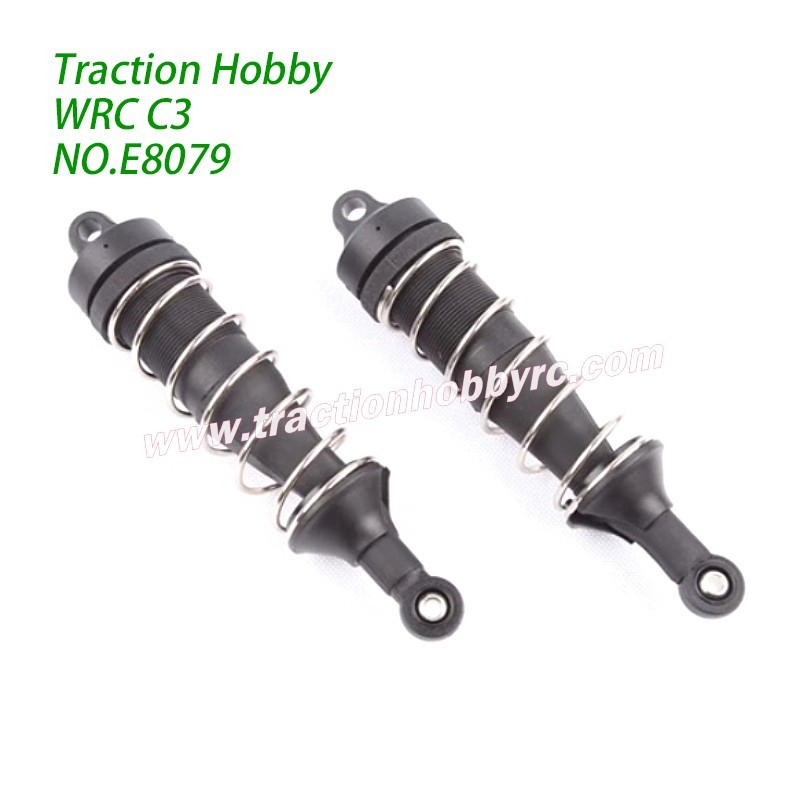 Traction Hobby KM WRC C3 1/7 RC Car Parts Front Shocks E8079