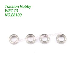 Traction Hobby KM WRC C3 1/7 RC Car Parts MR106ZZ Bearing E8100