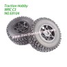 Traction Hobby KM WRC C3 Spare Parts Tire Set E8104