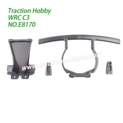 Traction Hobby KM WRC C3 Spare Parts Front bumper set E8170