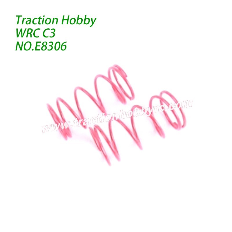 Traction Hobby KM WRC C3 Spare Parts Front shock spring E8306