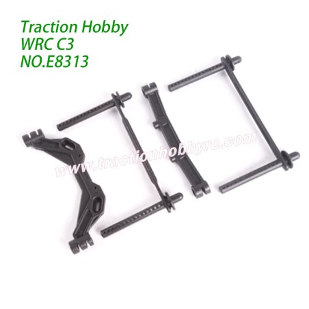 Traction Hobby KM WRC C3 Spare Parts Body mount set E8313