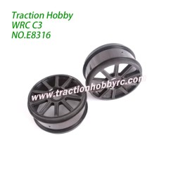 Traction Hobby KM WRC C3 Spare Parts  Hub-black E8316-B