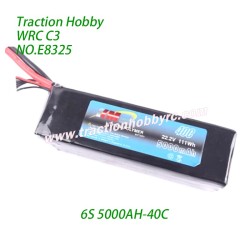 Traction Hobby KM WRC C3 Spare Parts (6S 5000mAH-40C) lipo battery E8325