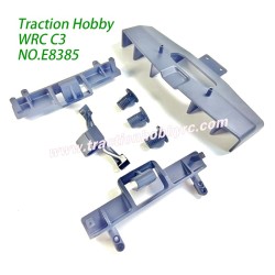 Traction Hobby KM WRC C3 2.4Ghz RC Car Parts Front and Side Shell Mounting Clips E8385