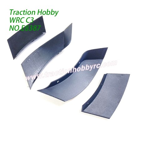 Traction Hobby KM WRC C3 2.4Ghz RC Car Parts Windshield Blade E8387