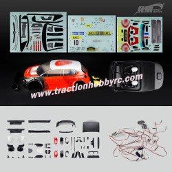 Traction Hobby KM WRC C3 1/7 RC Car Parts Finished painting the shell E8416,E8417,E8411 type b4