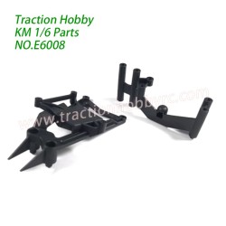 Traction Hobby KM Challenger 1/6 RC Truck Parts Steering Servo ESC Mount E6008