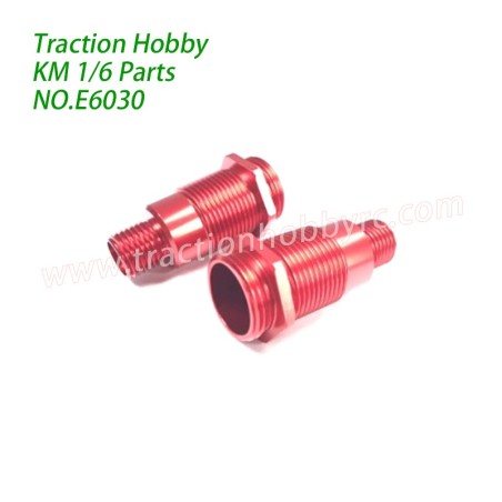 Traction Hobby KM Challenger 1/6 RC Truck Parts Front Shock Cartridge E6030