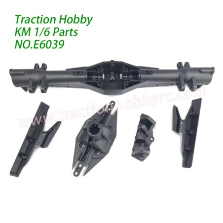 Traction Hobby KM Challenger Parts Rear Axle Housing Kit E6039