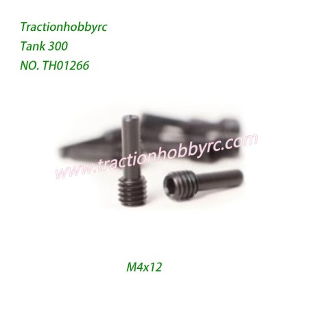 KM Traction Hobby TANK 300 Spare Parts Half-Tooth Stop Screw (M4x12) TH01266