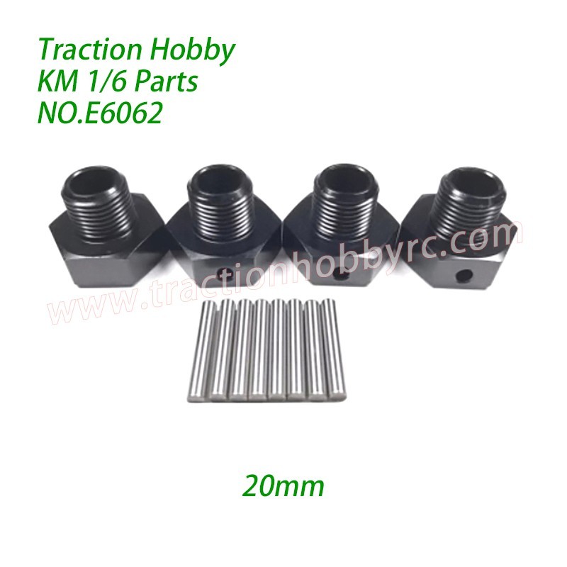 Traction Hobby KM Challenger Parts Binders (20mm) E6062