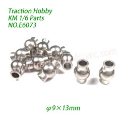 Traction Hobby KM Challenger RC Car Spare Parts Ball Bead 10PCS (φ9×13mm) E6073