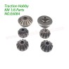 Traction Hobby KM Challenger RC Car Spare Parts Differential Internal Gear Set E6084