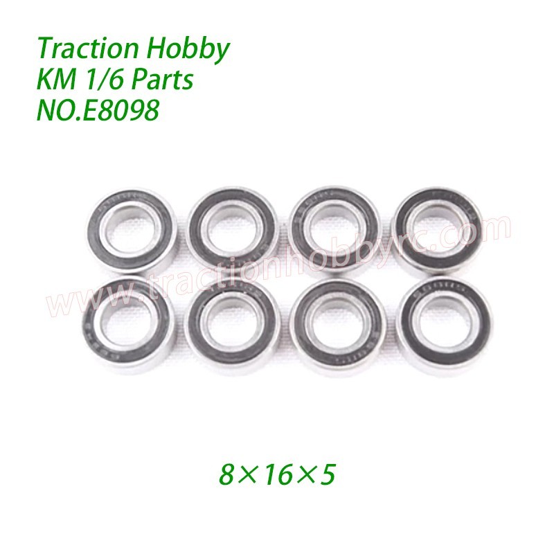 KM Challenger 4WD RC Car Parts 688-2RS Bearing (8×16×5) E8098