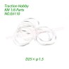 KM Challenger 4WD RC Car Parts O-Ring 10PCS (D25×φ1.5) E6110