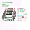 Traction Hobby KM WRC C3 Spare Parts Sticker E8327