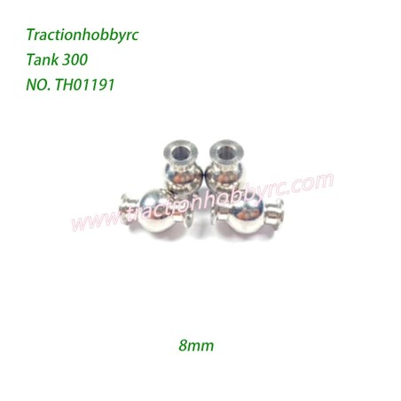 Traction Hobby TANK 300 Parts swingarm ball bead (8mm) TH01191