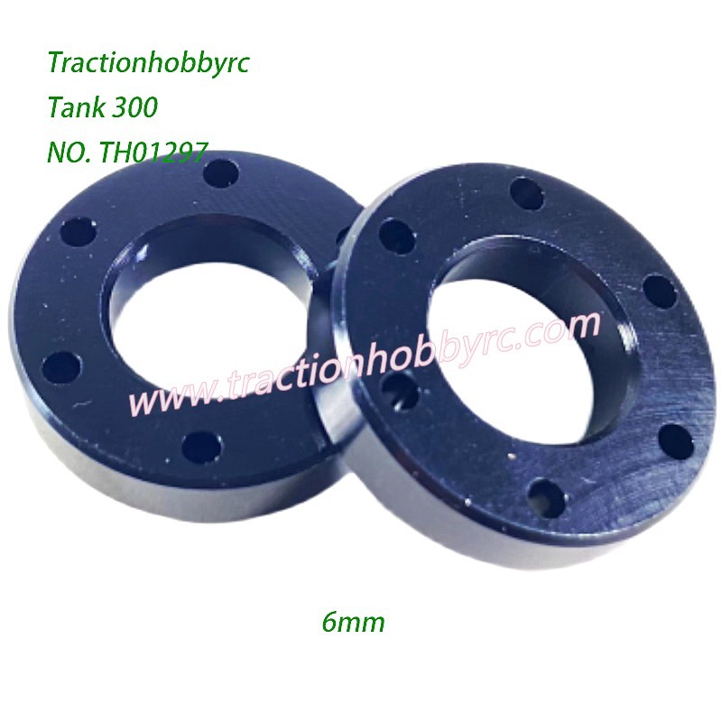 Traction Hobby TANK 300 1/8 RC Car Parts 3.0 Wheel Conversion 2.2 Wheel Spacer (6mm) TH01297