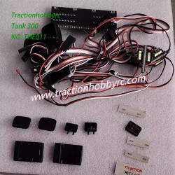 Traction Hobby TANK 300 1/8 RC Car Parts Genuine Lighting Kit Includes Control Board Light Board Genuine Light Set THE011