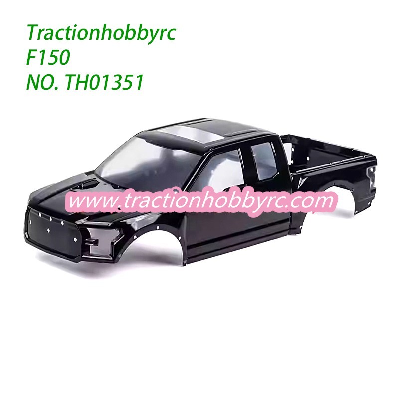 Traction Hobby KM F150 Parts Body Shell TH01351 black