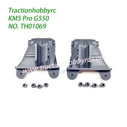 Traction Hobby KM5 Pro Rock RC Crawler Parts Dual Shock Mounts A-B, Spacers TH01069