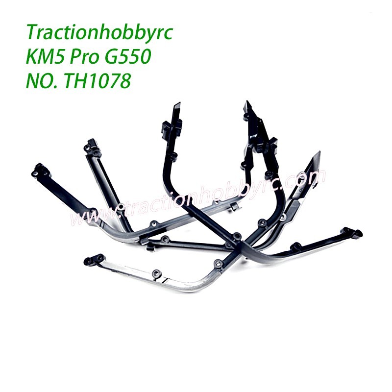 Traction Hobby KM5 Pro Rock RC Crawler Parts Front and Rear Fascia Mounting Strip TH1078