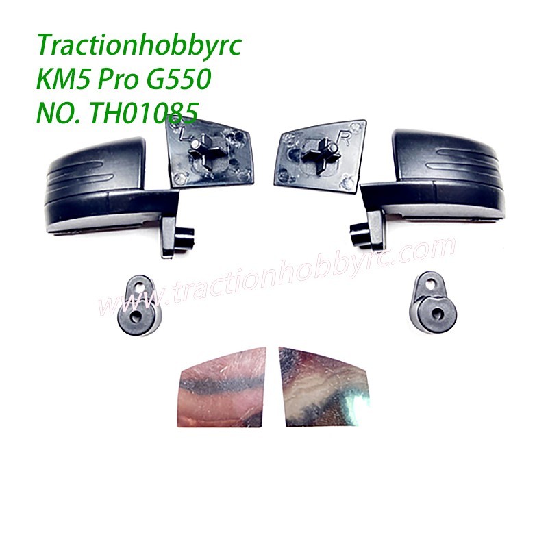 Traction Hobby KM5 Pro Rock RC Crawler Parts Rearview Mirror TH01085