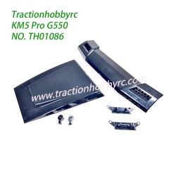 Traction Hobby KM5 Pro Rock RC Crawler Parts Shell Trim TH01086