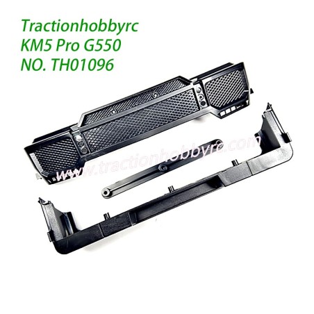 Traction Hobby KM5 Pro Rock RC Crawler Parts Front and Rear Body Bumper Bars TH01096